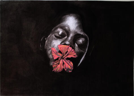 Phillzart Charcoal on Paper A3